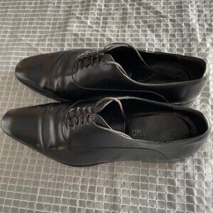 Salvatore Ferragamo men leather shoes size 11 D